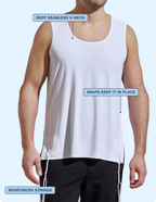 Anan breathable undershirt tzitzit