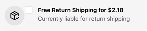 Free Return Shipping